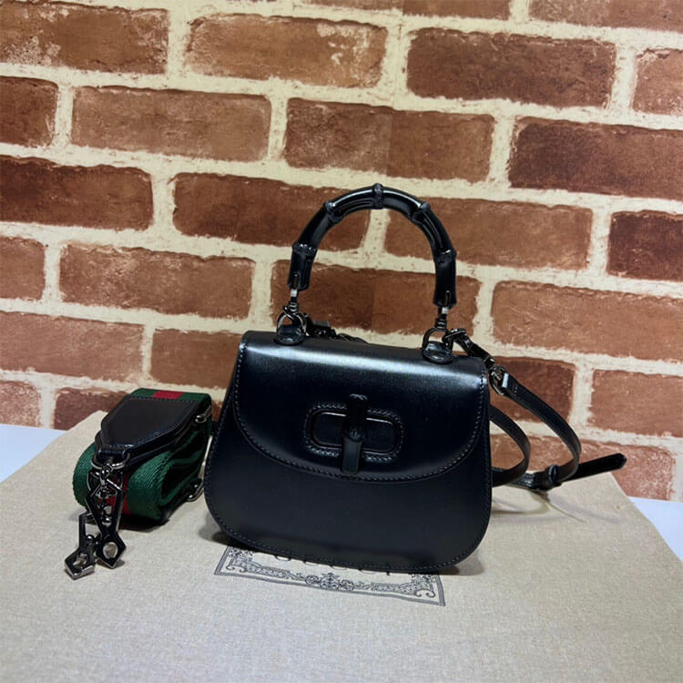 Replica Gucci Bamboo 1947 Mini Top Handle Bag 686864 10ODP 1060 (2)