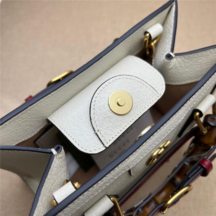 Replica Gucci Diana Mini Tote Bag 702732 U3ZDT 9196 (6)