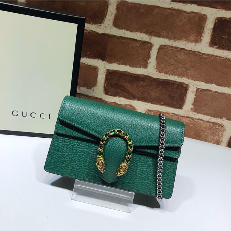 Replica Gucci Dionysus Leather Super Mini Bag 476432 CAOGX 3120 (2)