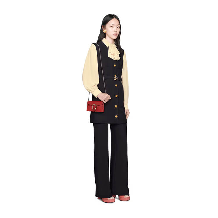 Replica Gucci Dionysus Leather Super Mini Bag 476432 CAOGX 8990 (6)