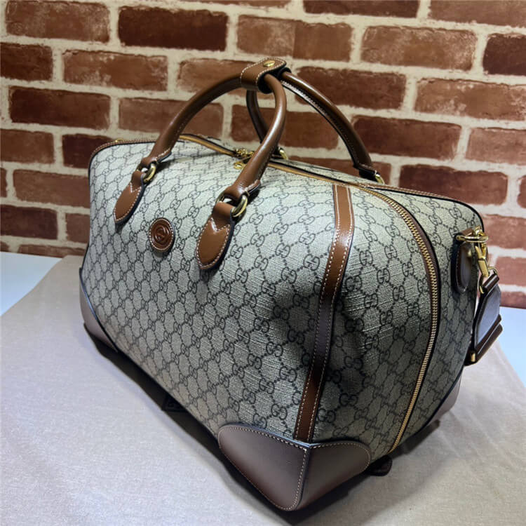 Replica Gucci Duffle Bag With Interlocking G 696014 92THG 8563 (3)