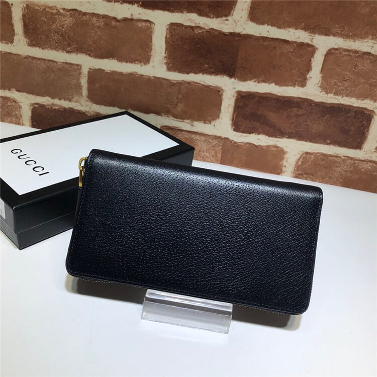 Replica Gucci GG Marmont Leather Zip Around Wallet 428736 DJ20T 1000 (3)