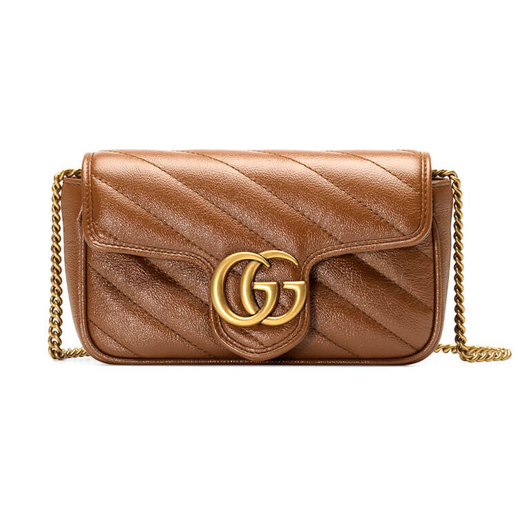 Replica Gucci GG Marmont Matelasse Super Mini Bag 476433 0OLFT 2535 (1)