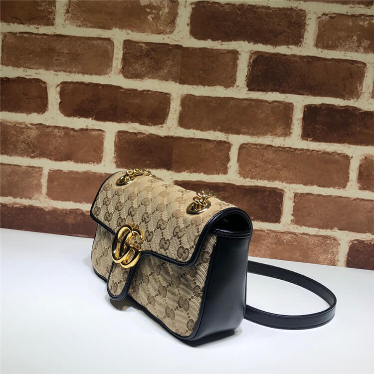 Replica Gucci GG Marmont Mini Bag 446744 HVKEG 9772 (3)