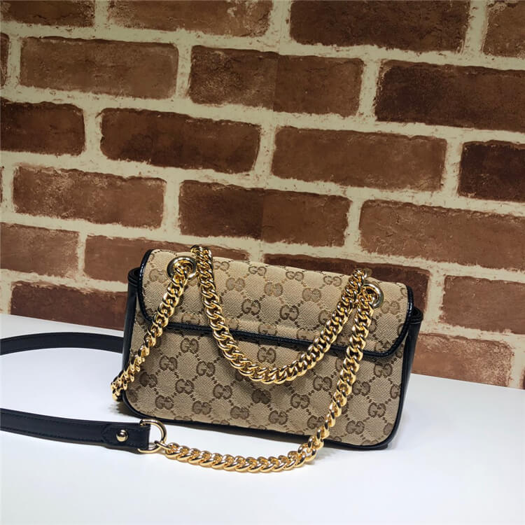 Replica Gucci GG Marmont Mini Bag 446744 HVKEG 9772 (4)