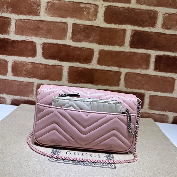 Replica Gucci GG Marmont Mini Bag 751526 AACX5 5945 (4)
