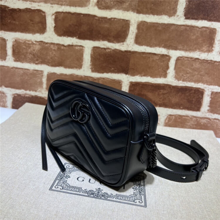 Replica Gucci GG Marmont Mini Shoulder Bag 634936 DTDHV 1000 (3)