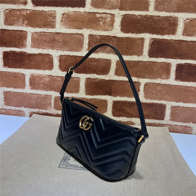 Replica Gucci GG Marmont Shoulder Bag 739166 AABZB 1000 (3)