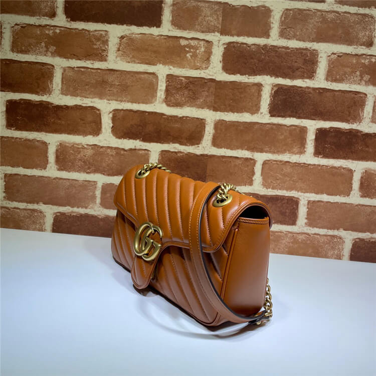 Replica Gucci GG Marmont Small Matelasse Shoulder Bag 443497 0OLFT 2535 (3)