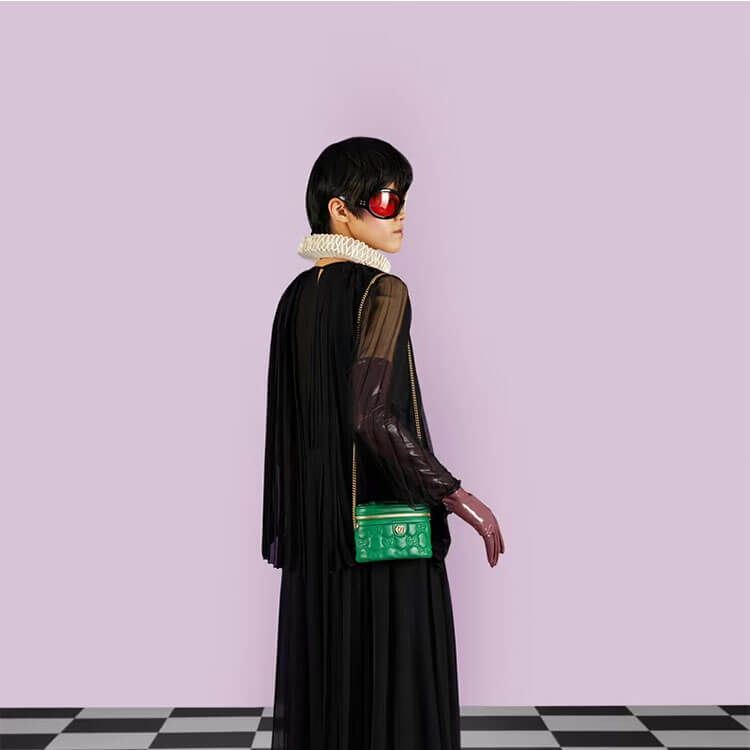 Replica Gucci GG Matelasse Top Handle Mini Bag 723770 UM8IG 3219 (7)