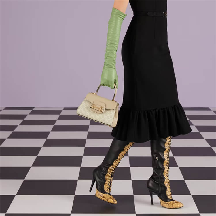 Replica Gucci Horsebit 1955 Mini Bag 703848 FABLN 9897 (7)
