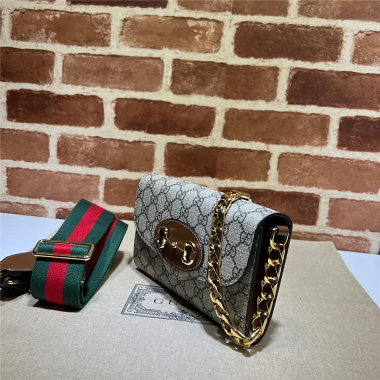 Replica Gucci Horsebit 1955 Mini Bag 724713 HUHHX 8565 (3)