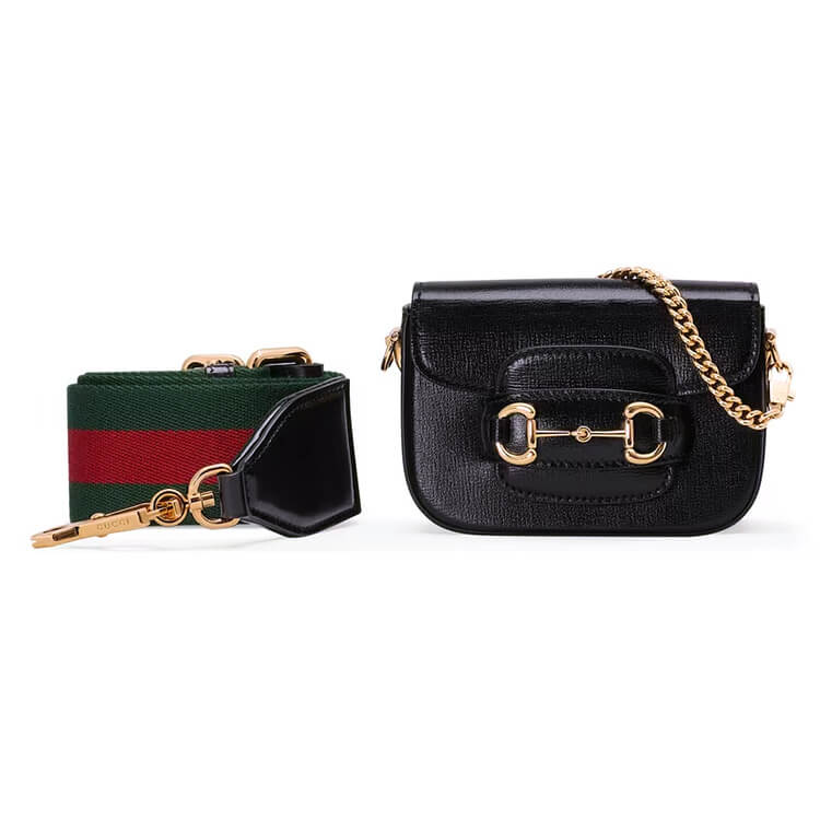 Replica Gucci Horsebit 1955 Strap Wallet 699760 18YSG 1060 (1)