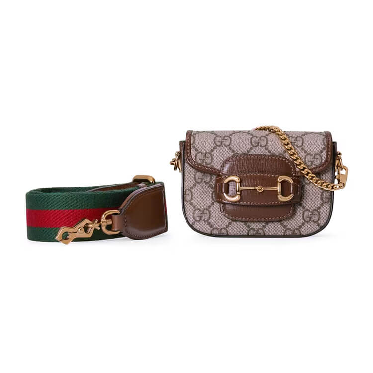 Replica Gucci Horsebit 1955 Strap Wallet 699760 HUHHG 8565 (1)