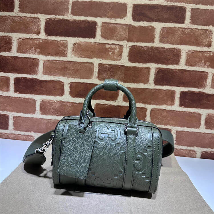 Replica Gucci Jumbo GG Mini Duffle Bag 725292 AABY7 3346 (2)