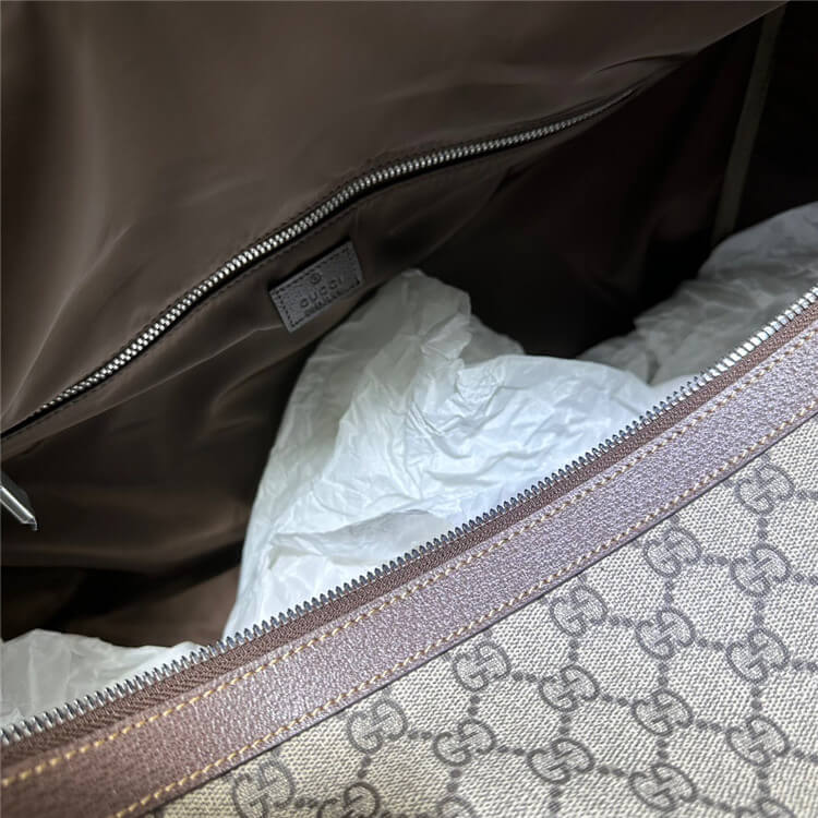 Replica Gucci Large Duffle Bag With Web 758664 FACK7 9768 (5)