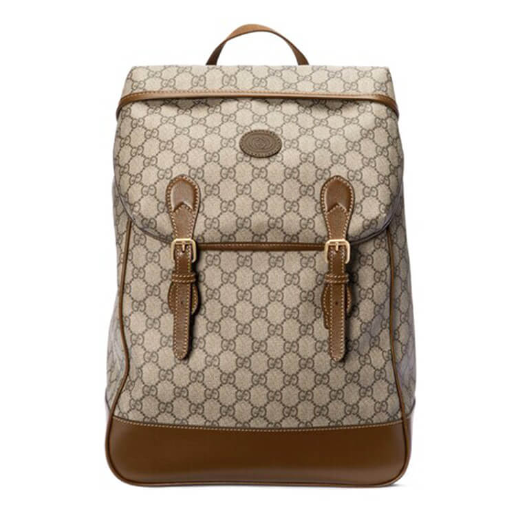 Replica Gucci Medium Backpack With Interlocking G 696013 97S9G 8405 (1)