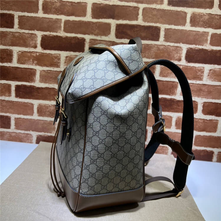 Replica Gucci Medium Backpack With Interlocking G 696013 97S9G 8405 (3)