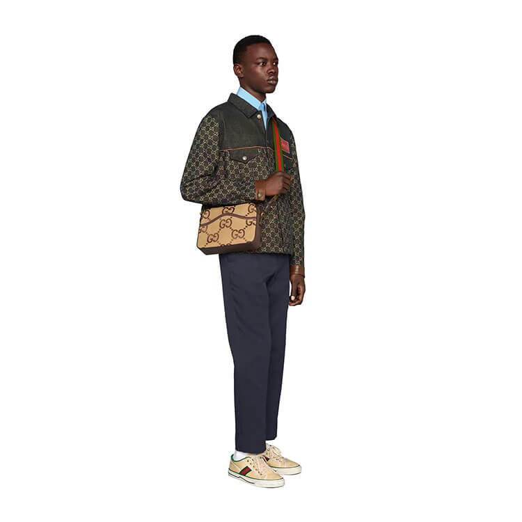 Replica Gucci Messenger Bag With Interlocking G 675891 UKMDG 2570 (7)