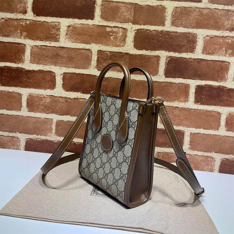Replica Gucci Mini Tote Bag With Interlocking G 671623 92TCG 8563 (3)