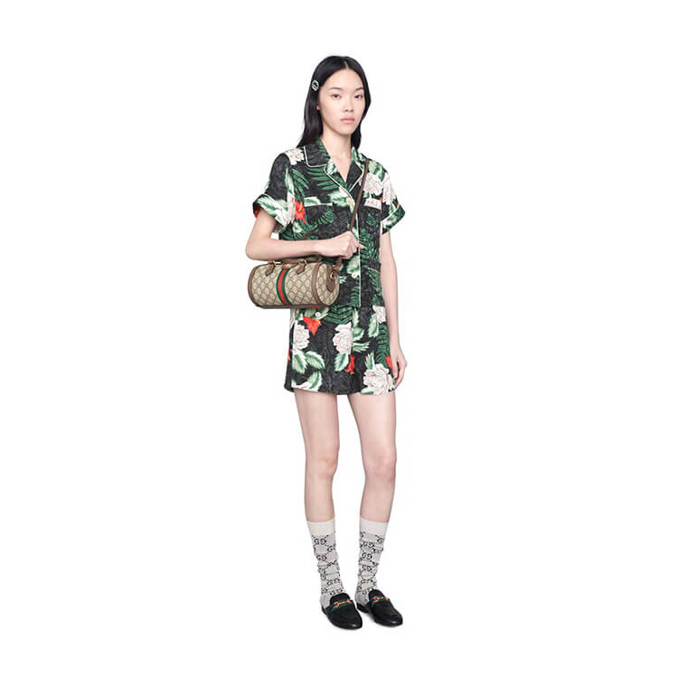 Replica Gucci Ophidia GG Small Boston Bag 602577 96IWB 8745 (9)