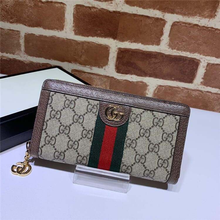 Replica Gucci Ophidia GG Zip Around Wallet 523154 96IWG 8745 (2)