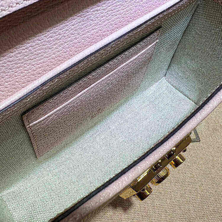 Replica Gucci Padlock Jumbo GG Mini Bag 652683 FABGN 9880 (6)