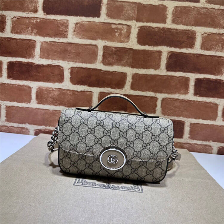 Replica Gucci Petite GG Mini Shoulder Bag 739722 FACJP 9769 (2)