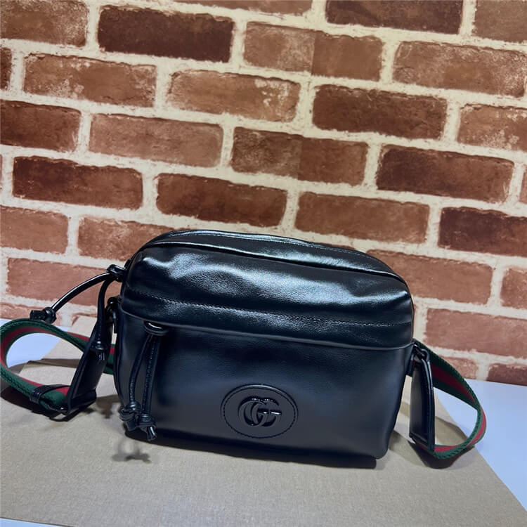 Replica Gucci Shoulder Bag With Tonal Double G 725696 AABDE 1060 (2)