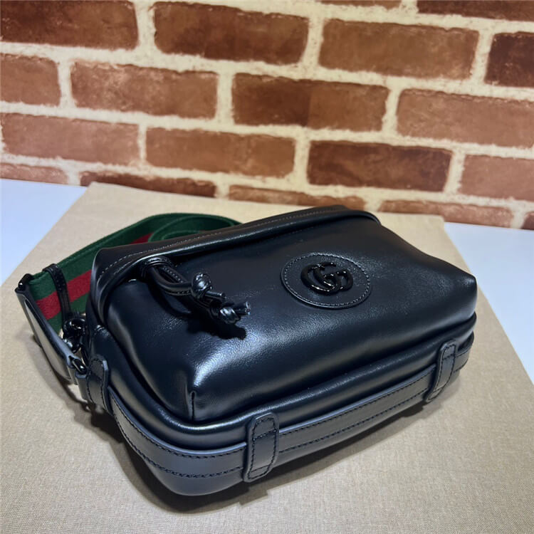 Replica Gucci Shoulder Bag With Tonal Double G 725696 AABDE 1060 (5)