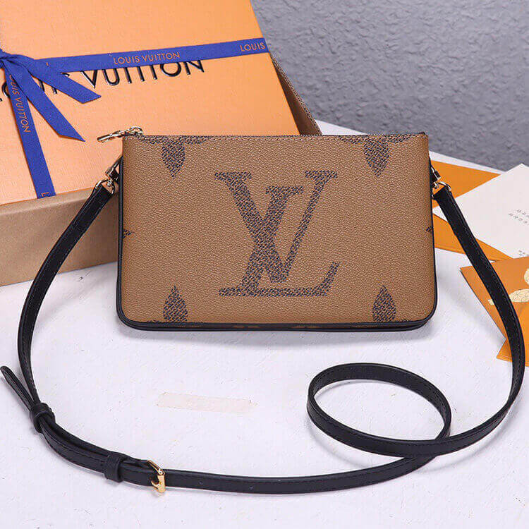 Replica LV Double Zip Pochette M69203 (2)