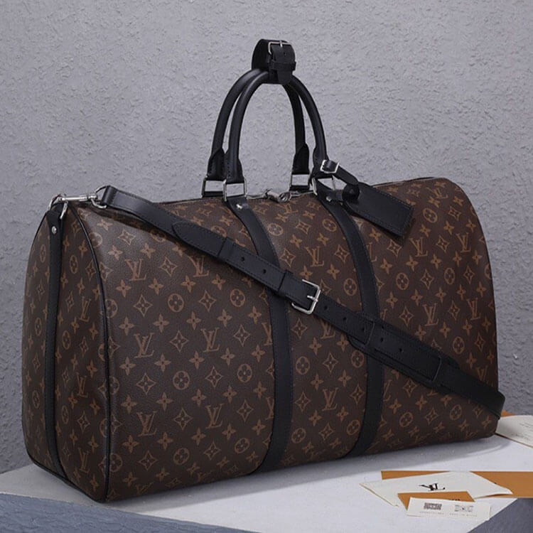 Replica LV Keepall Bandouliere 55 M56714 (3)