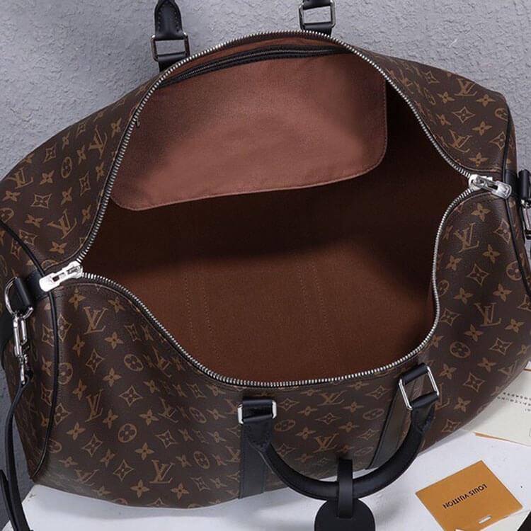 Replica LV Keepall Bandouliere 55 M56714 (6)