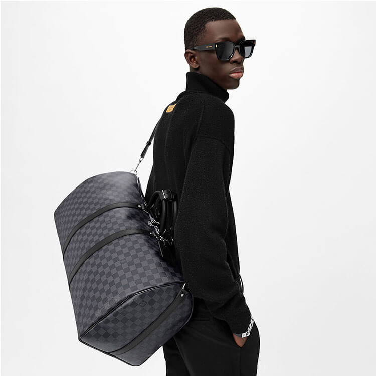 Replica LV Keepall Bandouliere 55 N41413 (7)