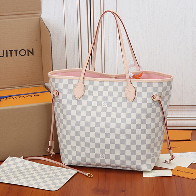 Replica LV Neverfull MM Tote N41605 (5)