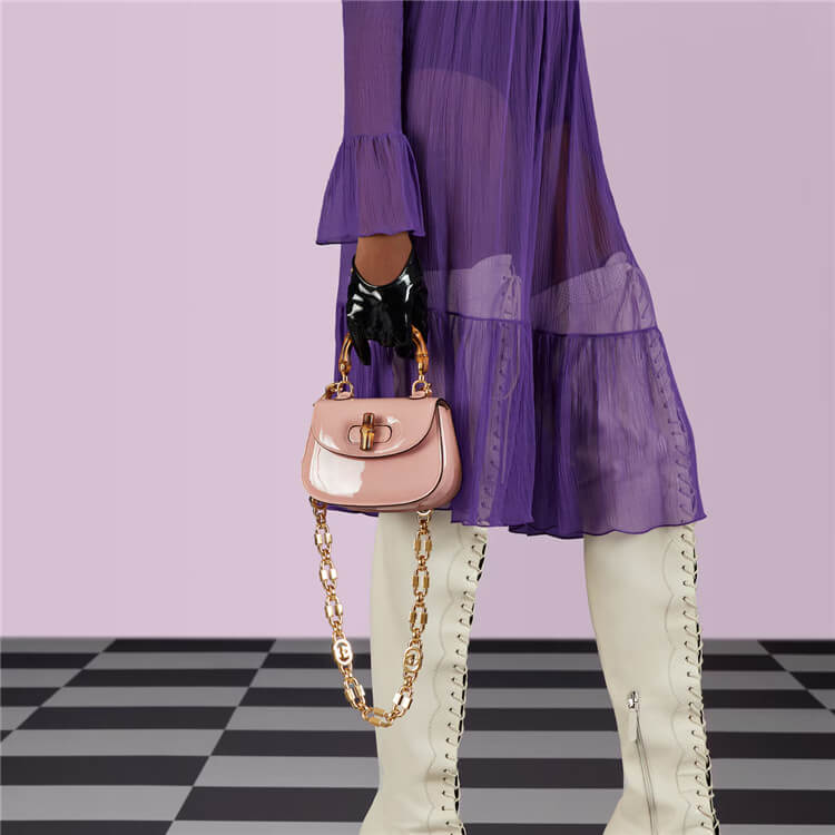 Replica Gucci Bamboo 1947 Mini Top Handle Bag 724641 AABCE 6942 (7)