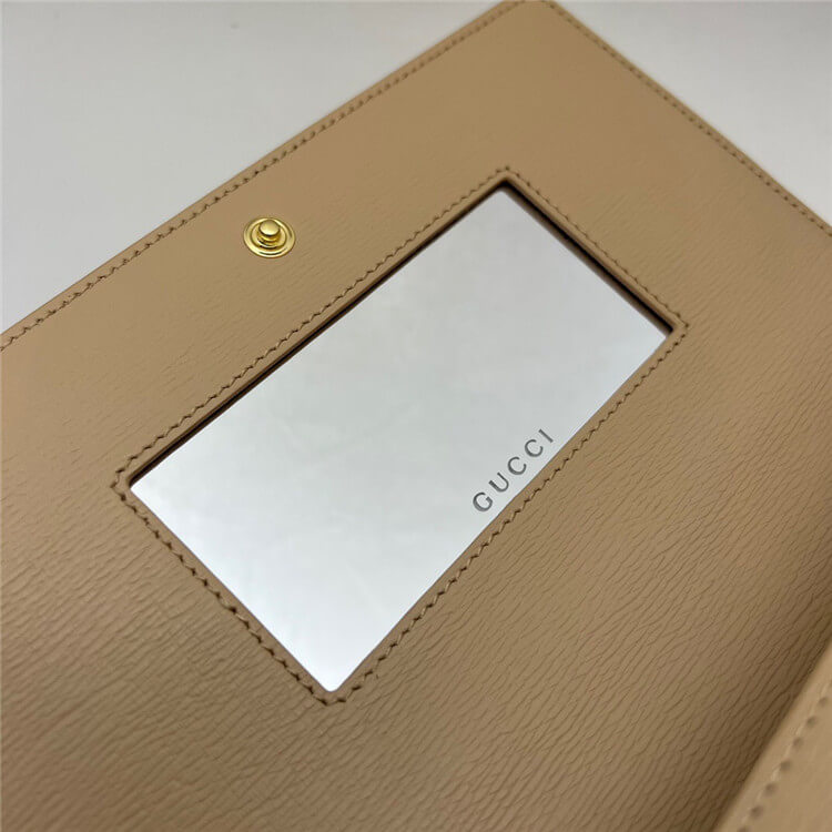 Replica Gucci Chain Wallet With Gucci Script 772643 0OP0N 5701 (4)