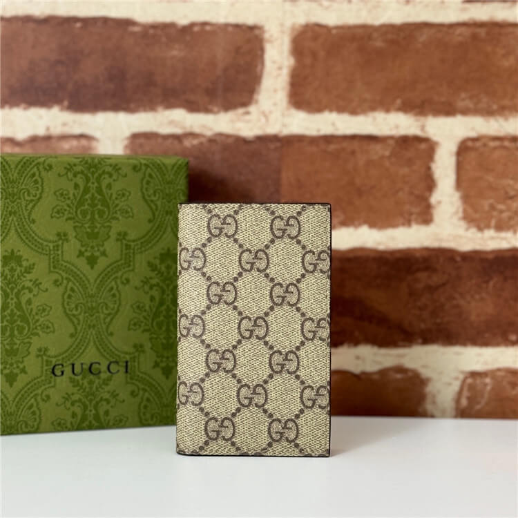 Replica Gucci GG Emblem Bi-Fold Card Case 821209 FAED0 9786 (2)