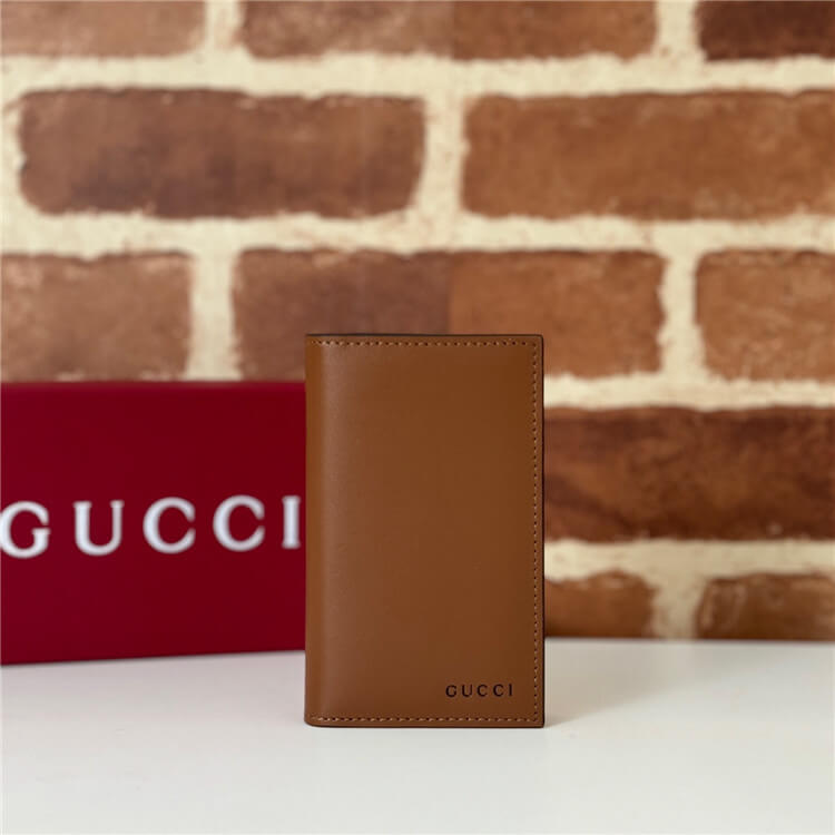 Replica Gucci GG Emblem Bi-Fold Embossed Card Case 818953 AAEQ7 2747 (2)