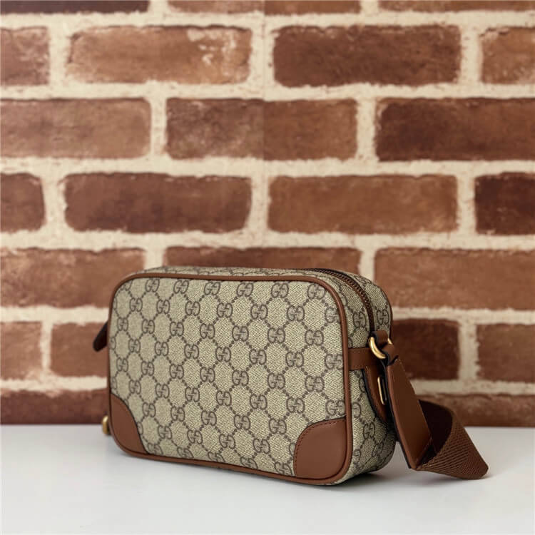 Replica Gucci GG Emblem Embossed Super Mini Bag 821216 FAED3 9786 (3)