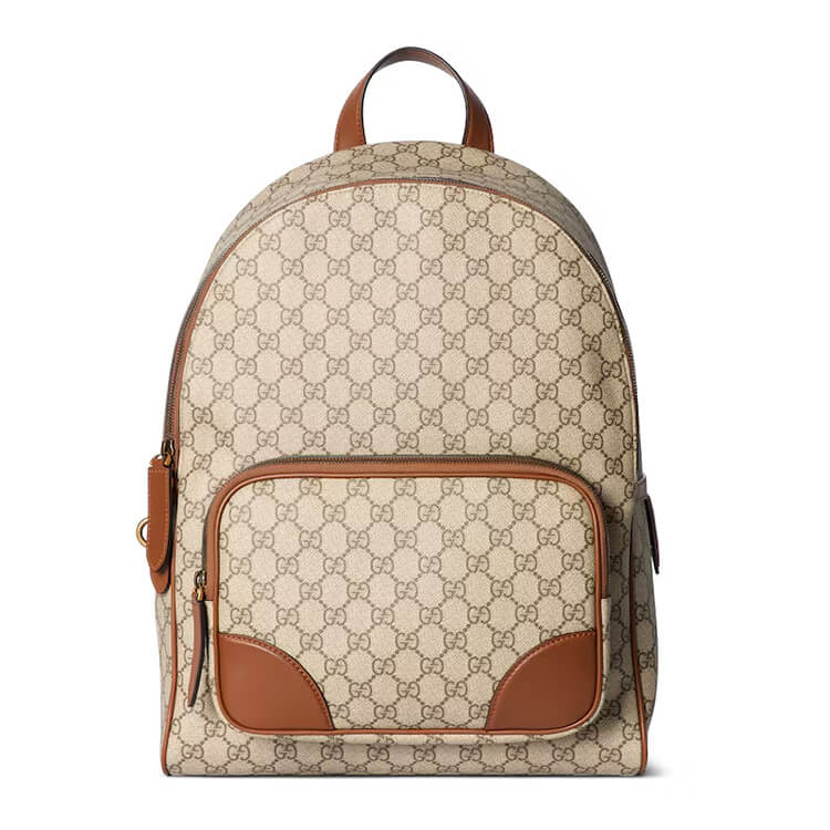 Replica Gucci GG Emblem Medium Backpack 821159 FAED3 9786 (1)