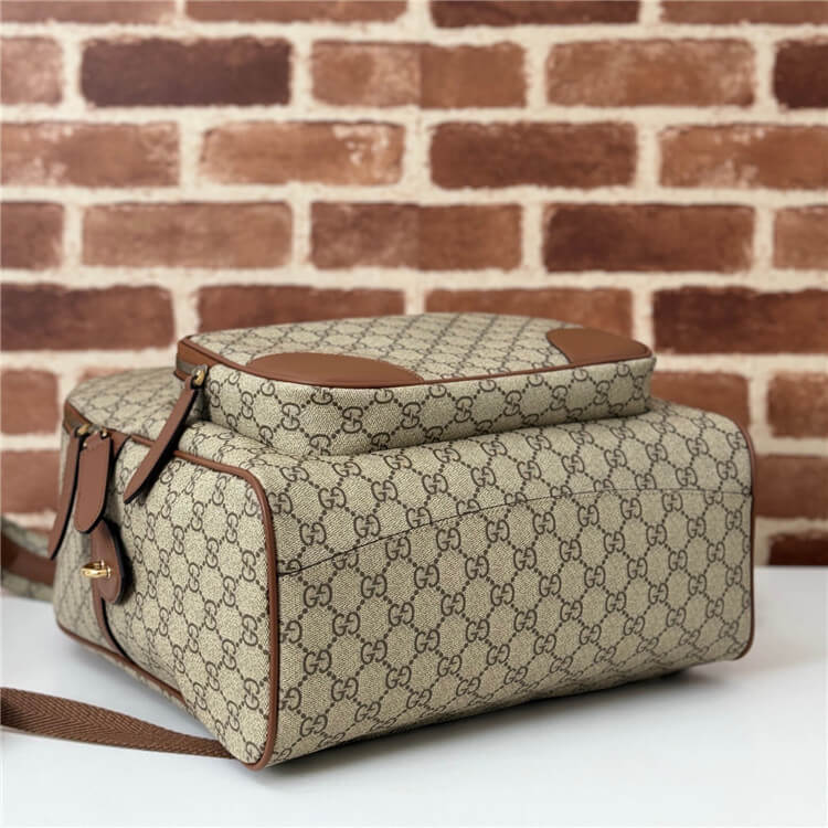 Replica Gucci GG Emblem Medium Backpack 821159 FAED3 9786 (5)