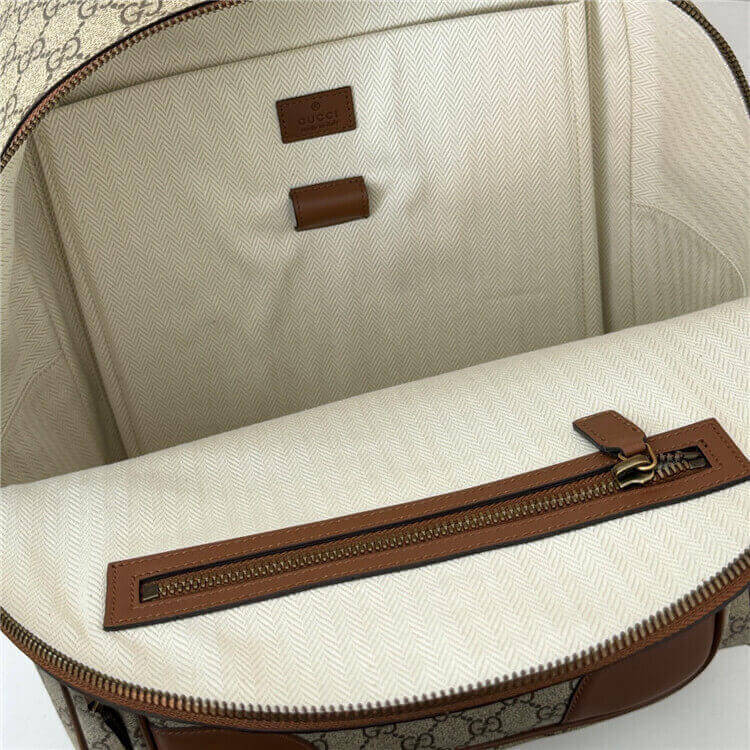 Replica Gucci GG Emblem Medium Backpack 821159 FAED3 9786 (6)