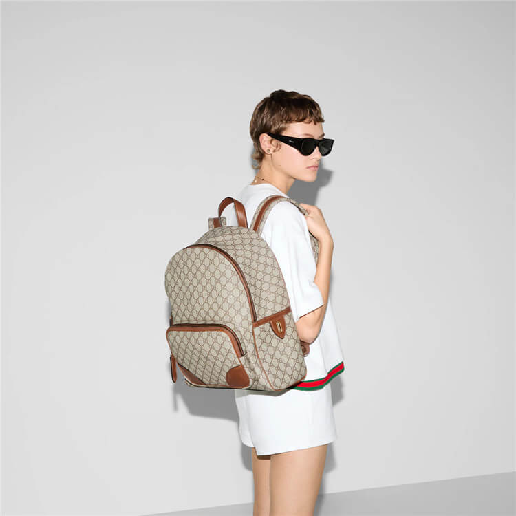 Replica Gucci GG Emblem Medium Backpack 821159 FAED3 9786 (8)