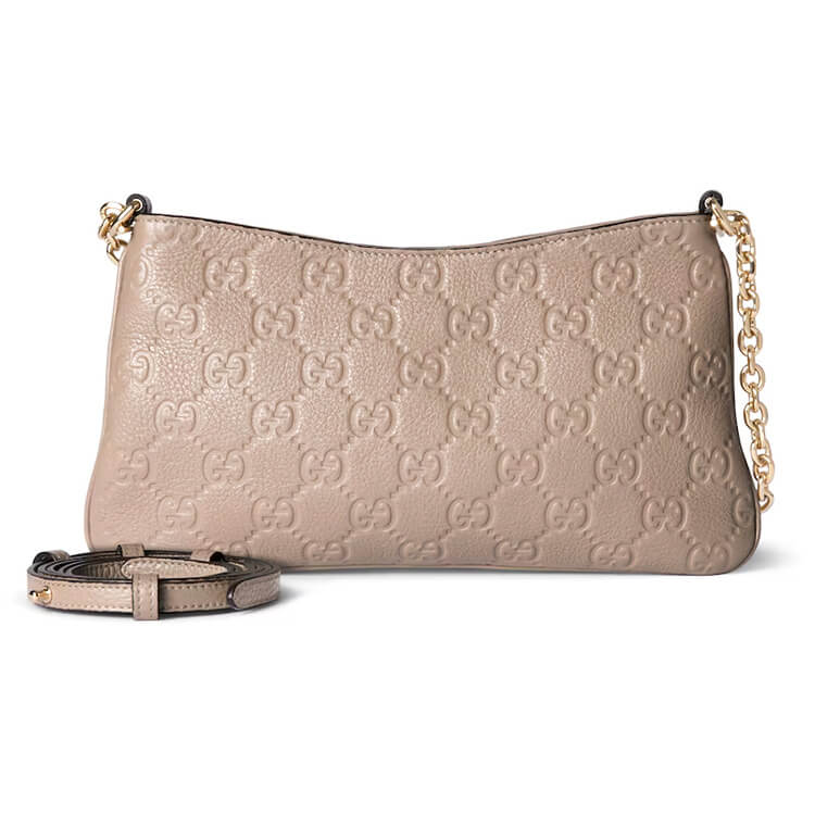 Replica Gucci GG Emblem Medium Shoulder Bag 815277 AAEEM 1523 (1)