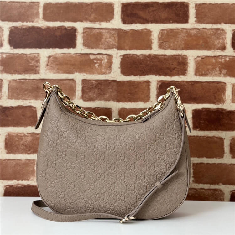Replica Gucci GG Emblem Medium Shoulder Bag 820453 AAEEM 1523 (4)