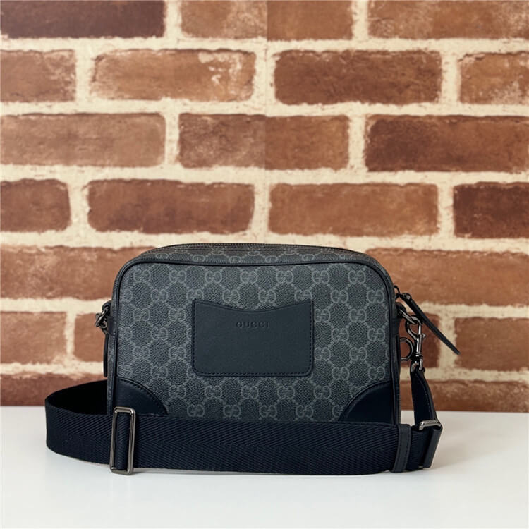 Replica Gucci GG Emblem Small Crossbody Bag 821155 FAED4 1000 (4)