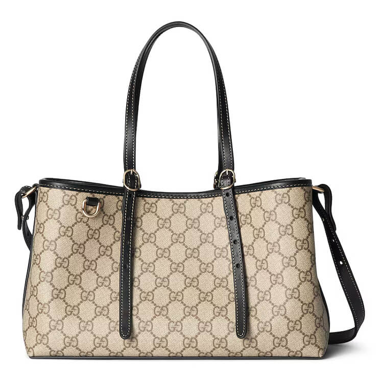 Replica Gucci GG Emblem Small Tote Bag 815214 FAD6L 9741 (1)