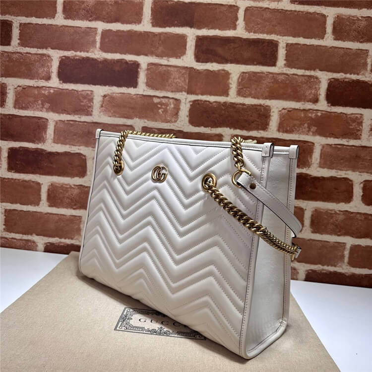 Replica Gucci GG Marmont Medium Tote 779724 AABZB 9022 (3)