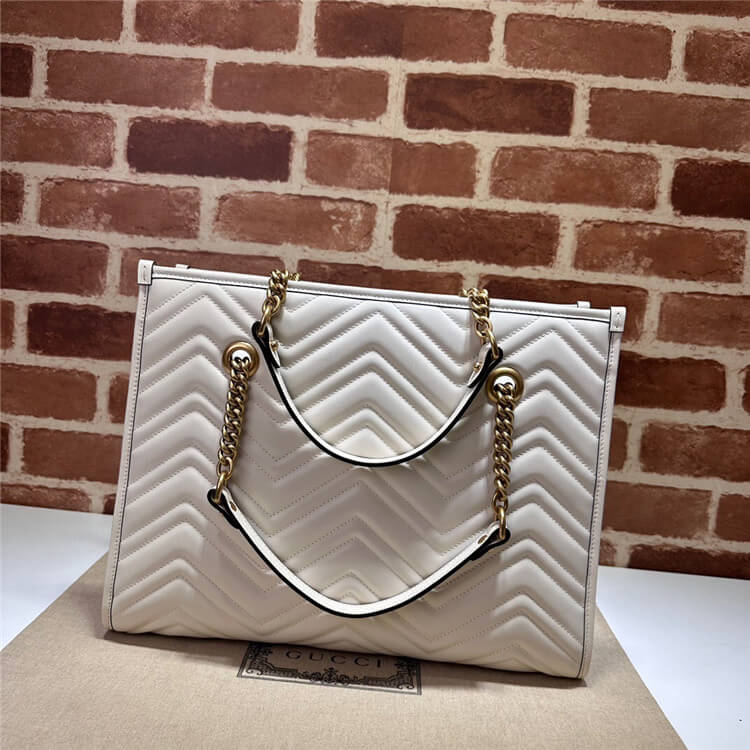 Replica Gucci GG Marmont Medium Tote 779724 AABZB 9022 (4)